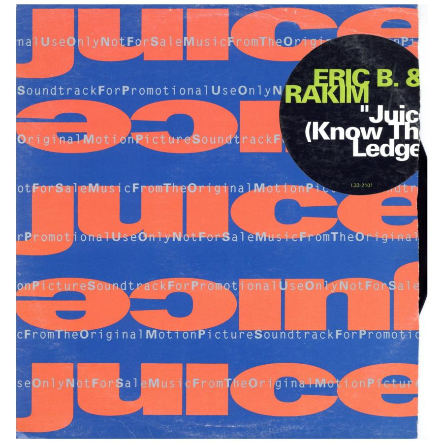 ERIC B. & RAKIM Juice 12インチ プロモ盤 ERIC B. & RAKIM / JUICE