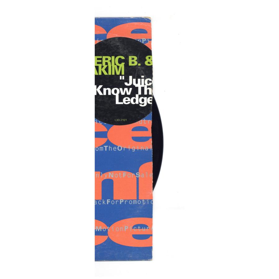 レコード】ERIC B & RAKIM - JUICE (KNOW THE LEDGE) (JUICE JACKET