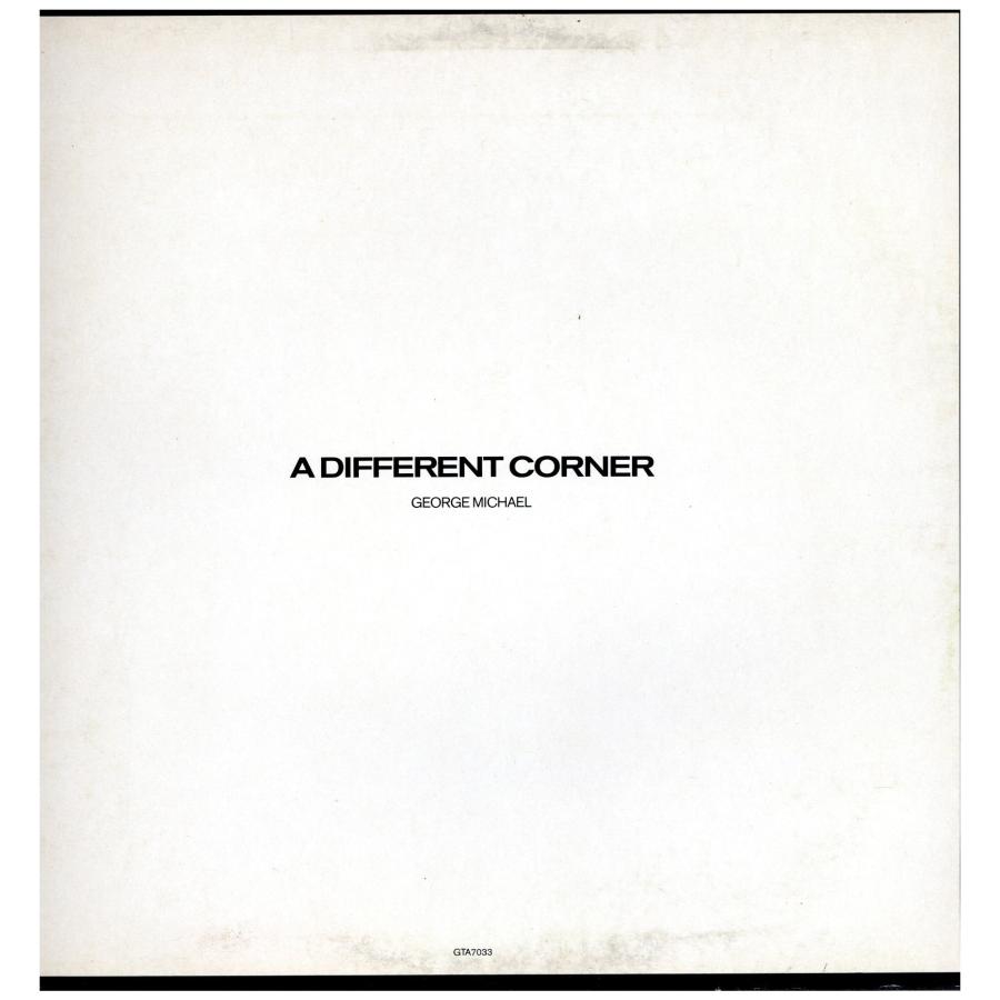 【レコード】GEORGE MICHAEL - A DIFFERENT CORNER 12" UK 1986年リリース : フリークスレコード ...