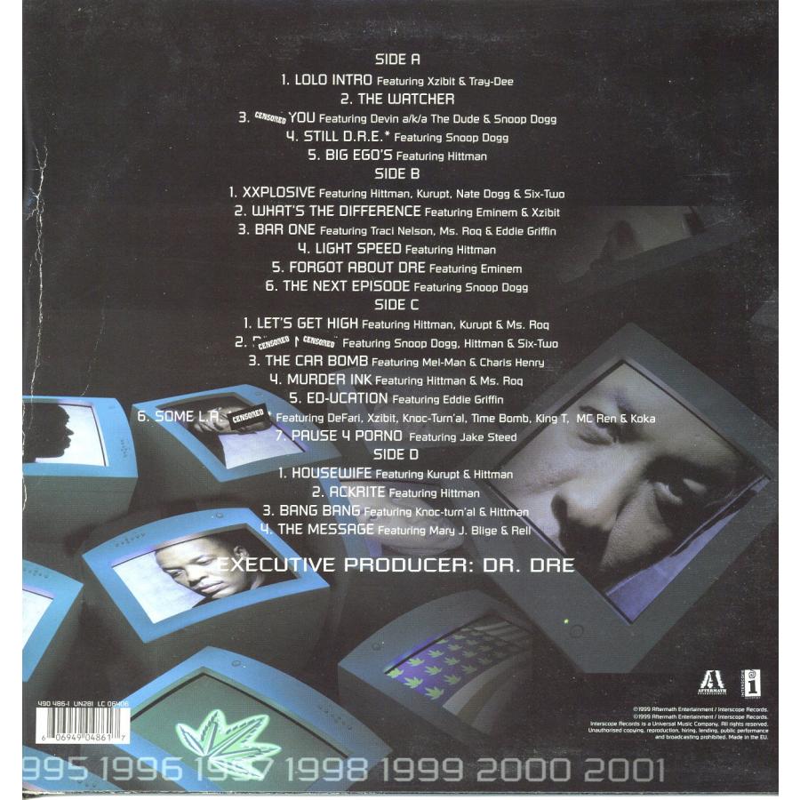 レコード】DR DRE - 2001 2xLP EU 1999年リリース : フリークス