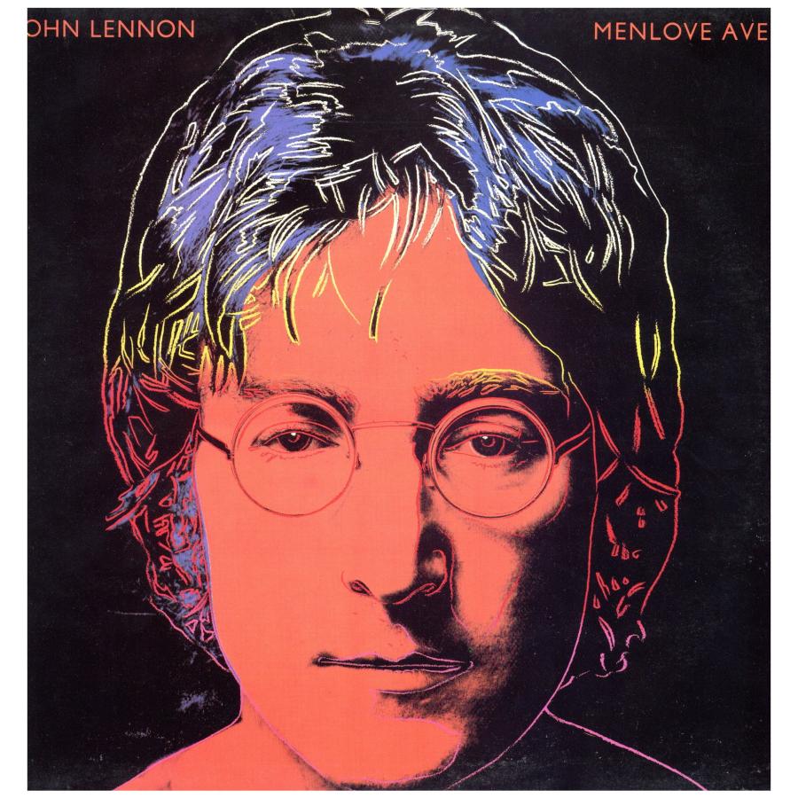 レコード】JOHN LENNON - MENLOVE AVE LP UK 1986年リリース 