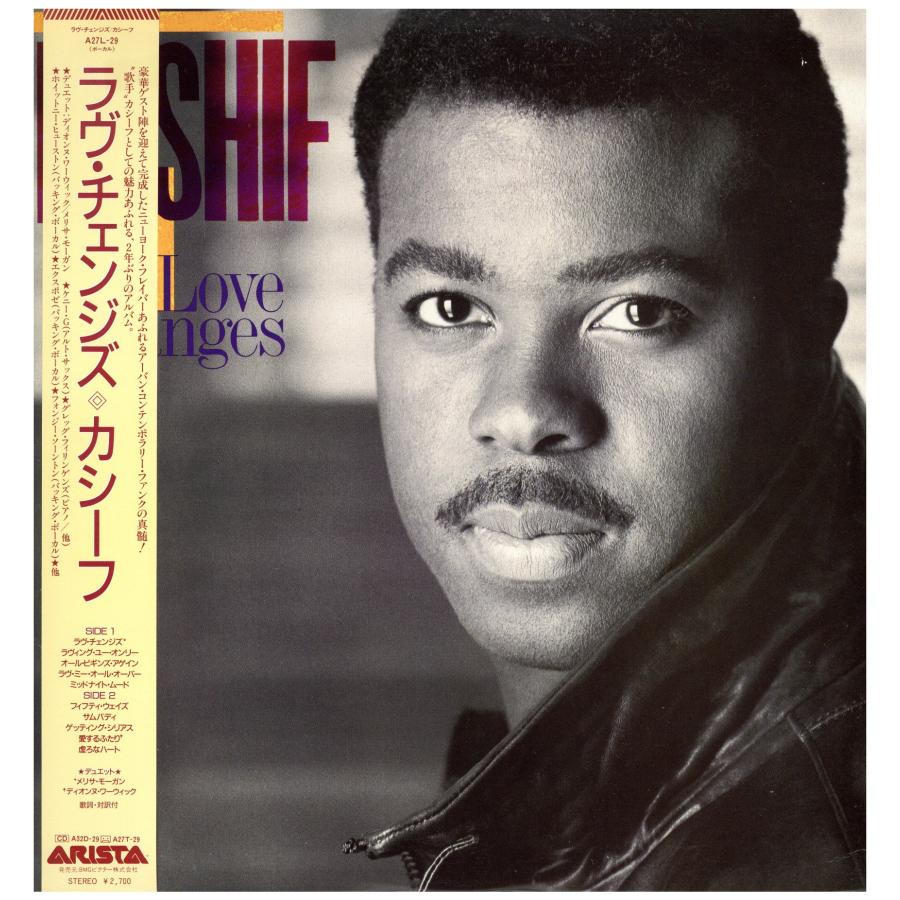 レコード】KASHIF - LOVE CHANGES LP JAPAN 1988年リリース
