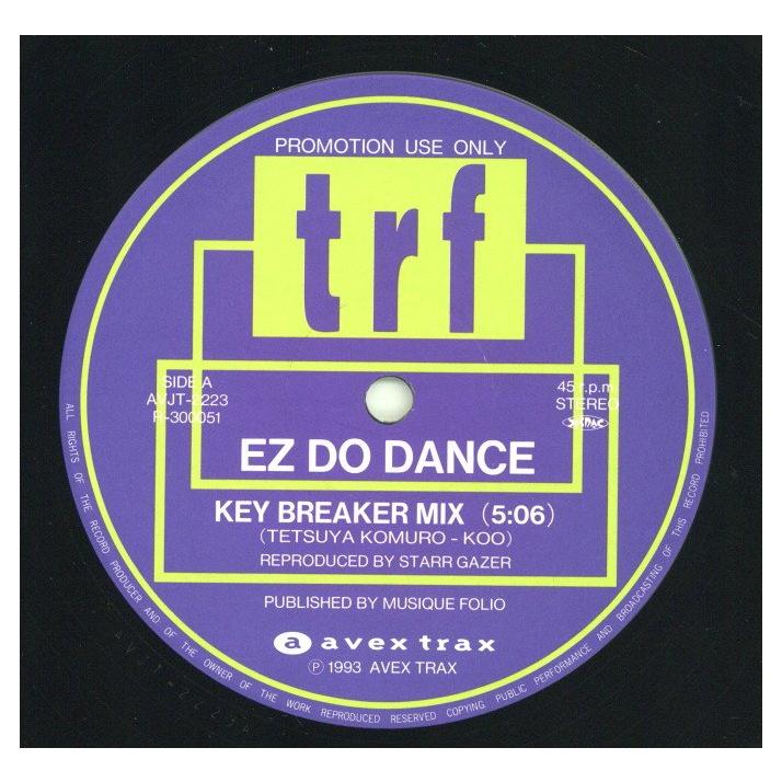 レコード】TRF - EZ DO DANCE (KEY BREAKER MIX) 12