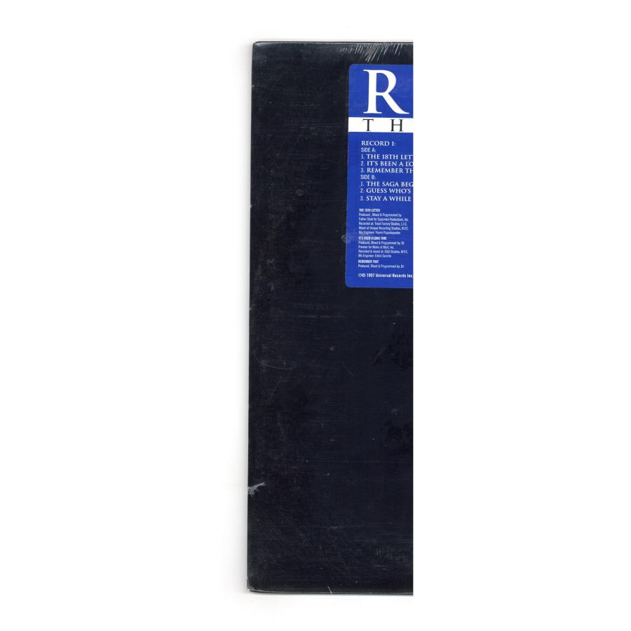 レコード】RAKIM - THE 18TH LETTER 2xLP US 1997年リリース