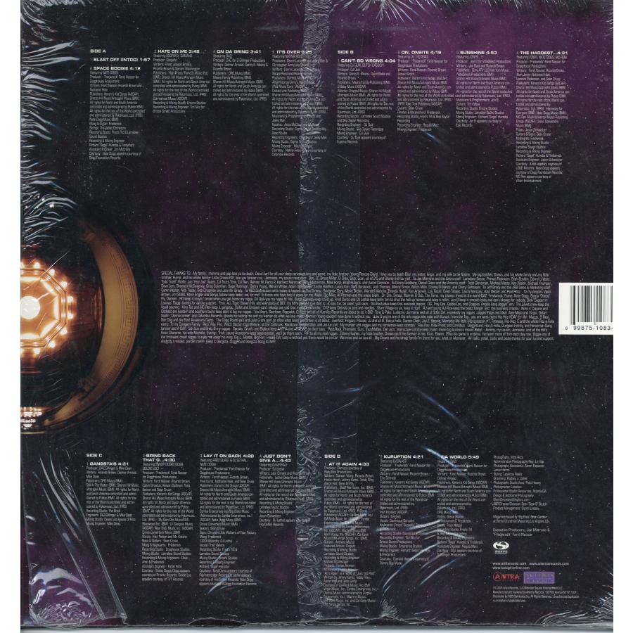 レコード】KURUPT - SPACE BOOGIE SMOKE ODDESSEY 2xLP US 2001年