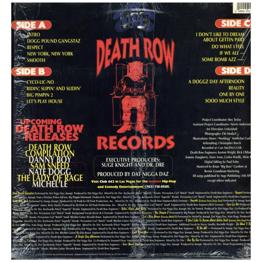 レコード】THA DOGG POUND - FOOD 2xLP US 1995年リリース