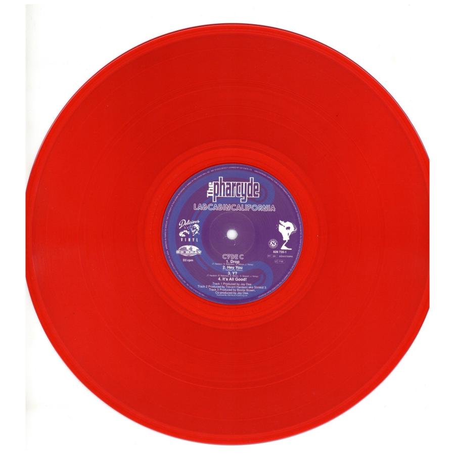 【レコード】THE PHARCYDE - LABCABINCALIFORNIA (青/赤ヴァイナル+12\") 3xLP US 1996年リリース"_6