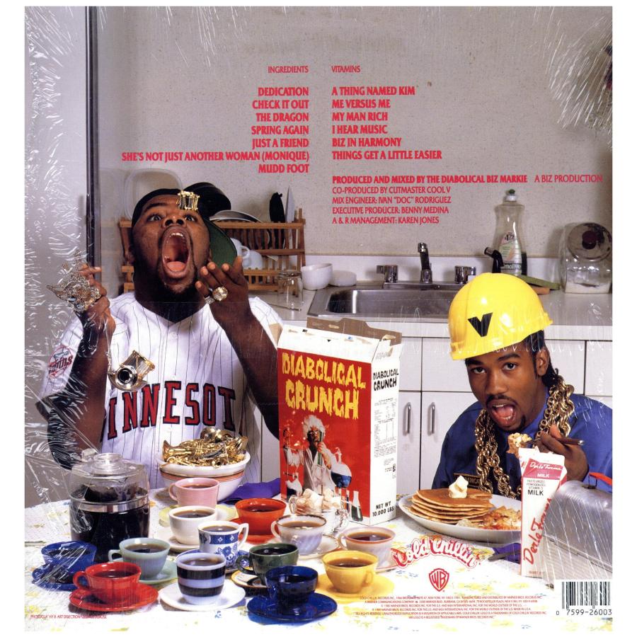 【レコード】BIZ MARKIE - THE BIZ NEVER SLEEPS LP US 1989年リリース_1