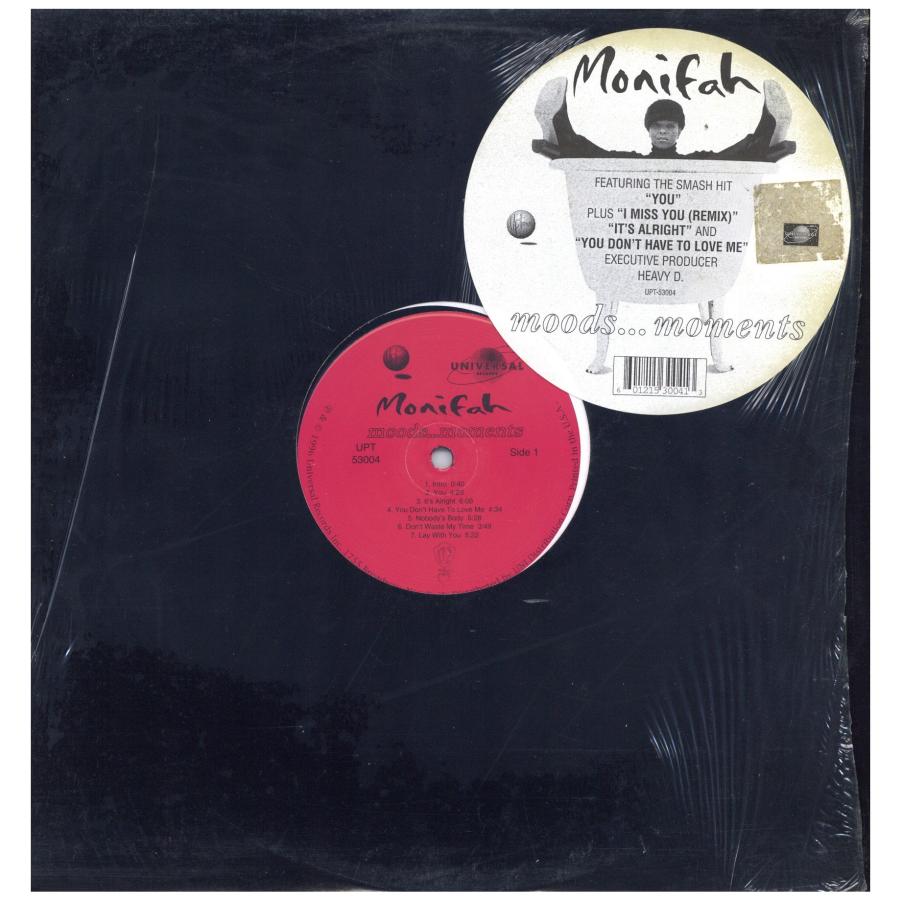 レコード】MONIFAH - MOODSMOMENTS LP US 1996年リリース