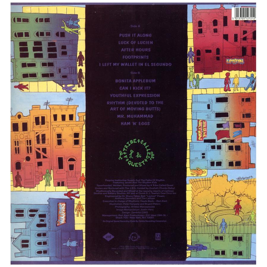レコード】A TRIBE CALLED QUEST - PEOPLE'S INSTINCTIVE TRAVELS AND
