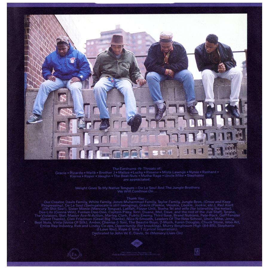 レコード】A TRIBE CALLED QUEST - PEOPLE'S INSTINCTIVE TRAVELS AND