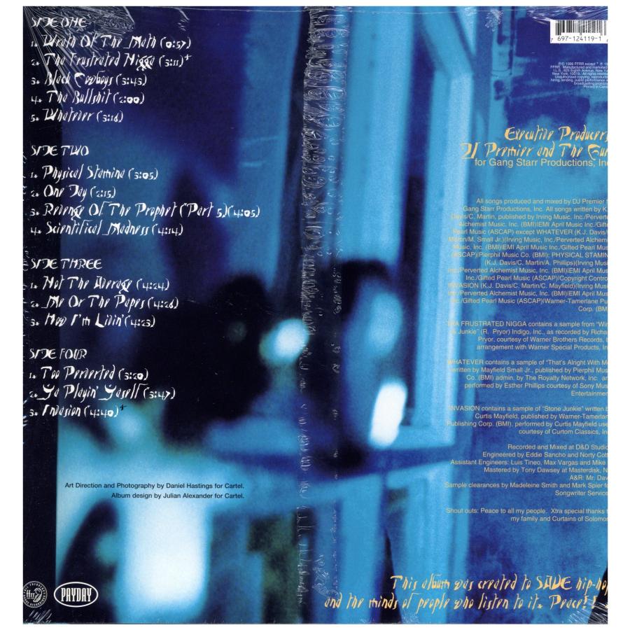 レコード】JERU THE DAMAJA - WRATH OF MATH 2xLP US 1996年リリース