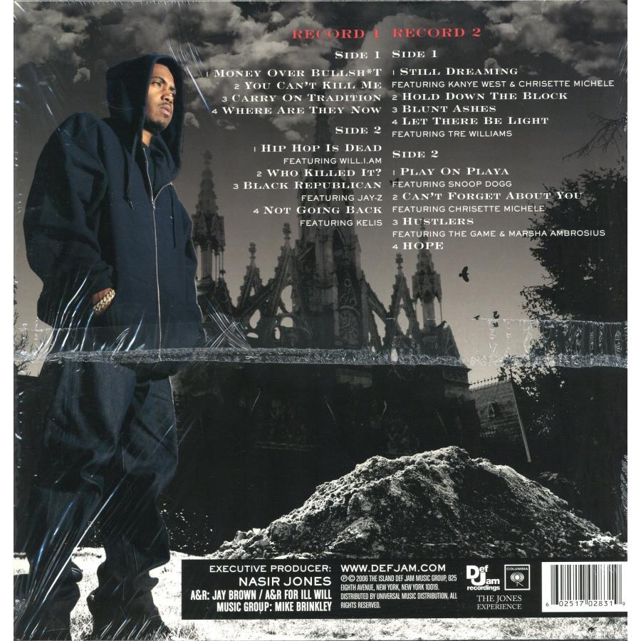 レコード】NAS - HIP HOP IS DEAD 2xLP US 2006年リリース