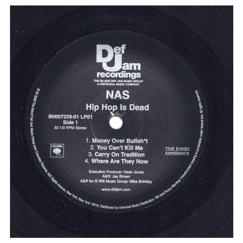 レコード】NAS - HIP HOP IS DEAD 2xLP US 2006年リリース