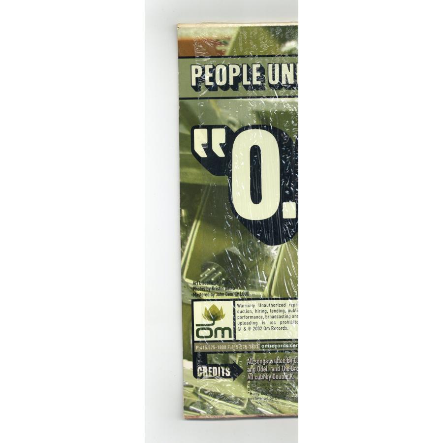 レコード】PEOPLE UNDER THE STAIRS - O.S.T. 2xLP US 2002年リリース