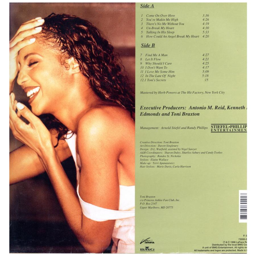 レコード】TONI BRAXTON - SECRETS LP EU 1996年リリース : フリークス