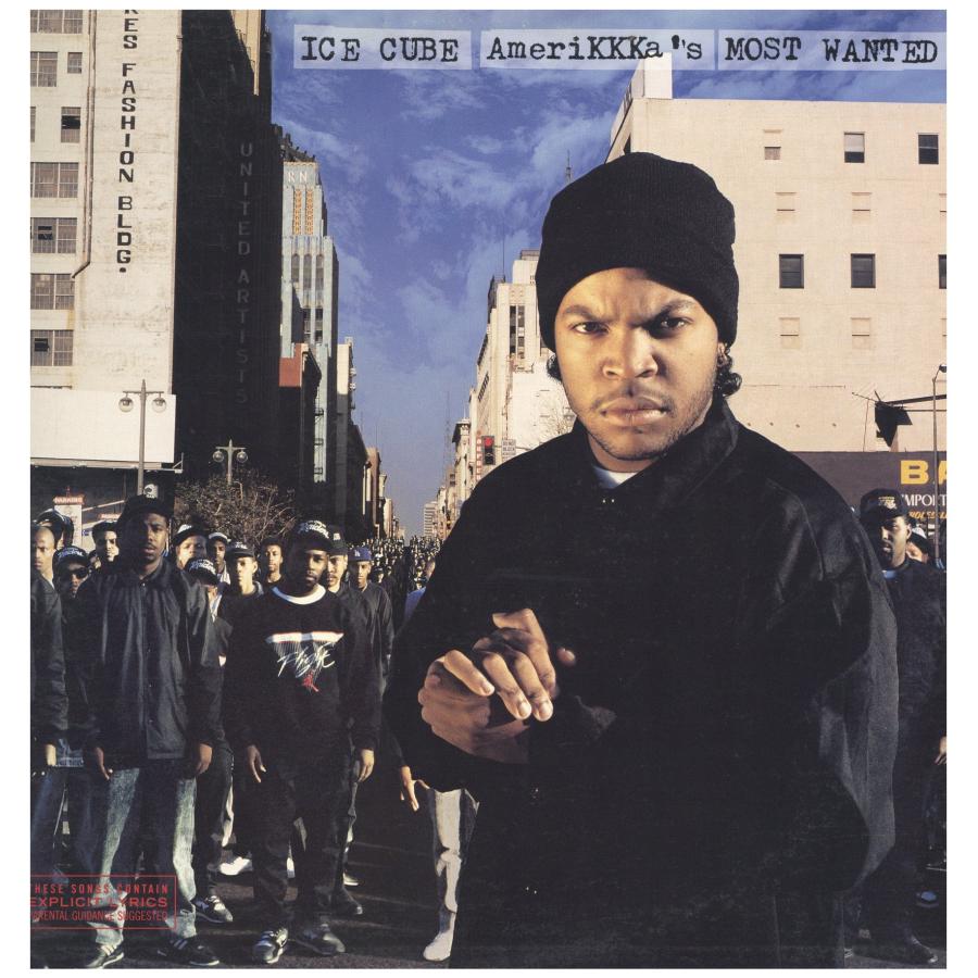 レコード】ICE CUBE - AMERIKKKA'S MOST WANTED LP US 1990年リリース