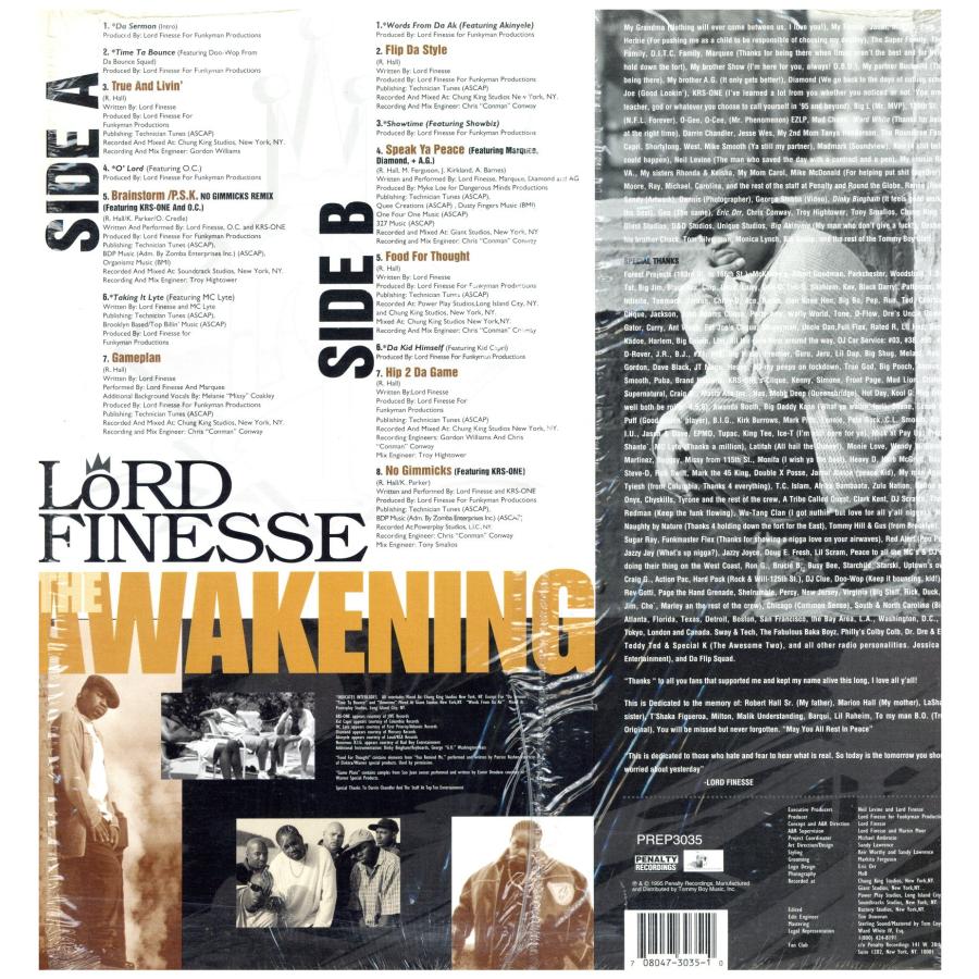 レコード】LORD FINESSE - THE AWAKENING (Limited Edition) 2xLP US