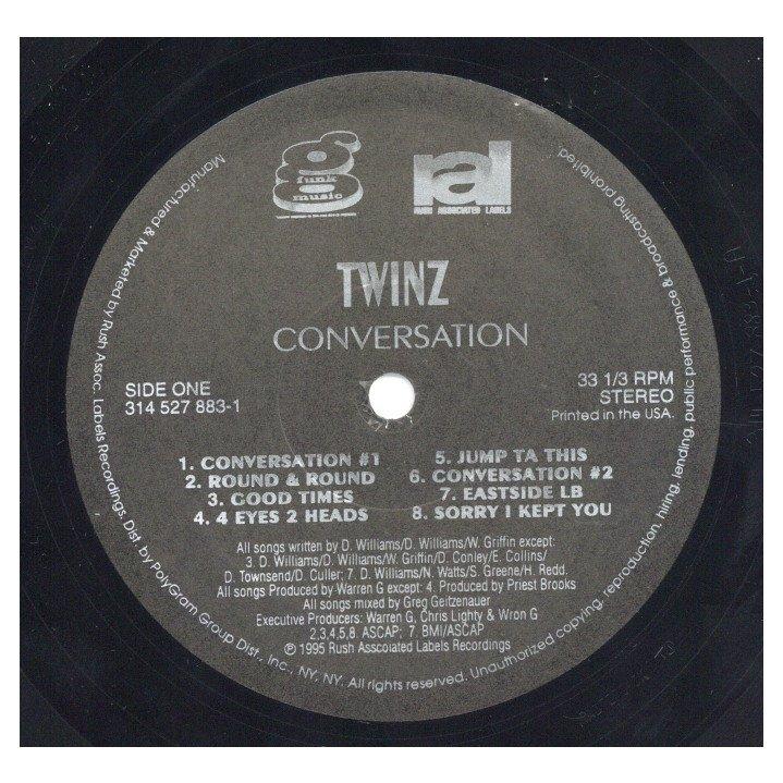 【レア】Twinz ｜Conversation｜LPレコード レコード】TWINZ - CONVERSATION LP US 1995年リリース : フリークス