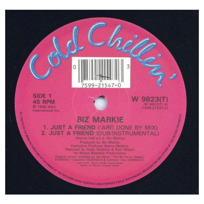 【レコード】BIZ MARKIE - JUST A FRIEND (Ard Done By Mix / Lovers Mix) 12\" UK 1990年リリース"_2