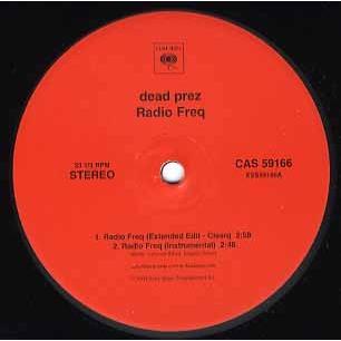 レコード】DEAD PREZ - RADIO FREQ 12