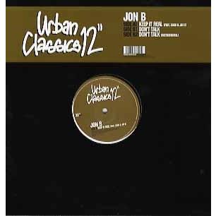 レコード】JON B feat Coko, Jay-Z - KEEP IT REAL / DON'T TALK