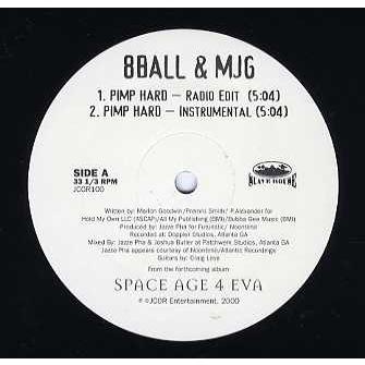 レコード】8BALL & MJG - PIMP HARD 12