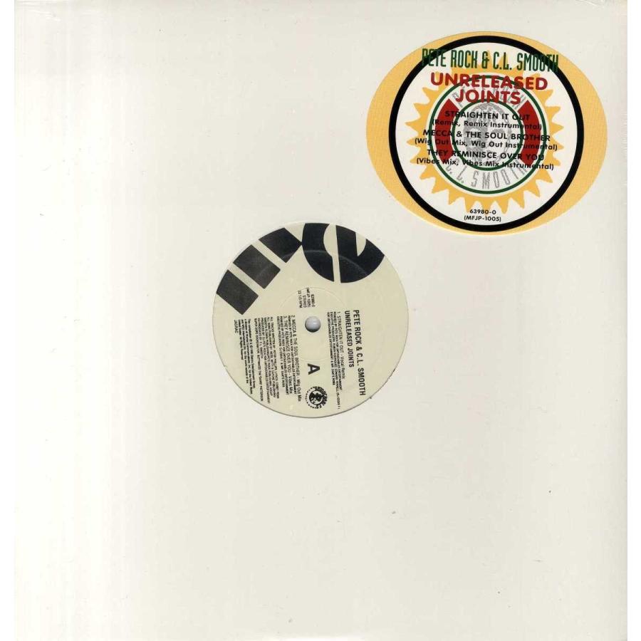 レコード】Pete Rock & C.L. Smooth - Straighten It Out / Mecca The
