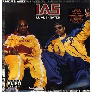 USプロモ盤 2LP Ill Al Skratch ヒップホップ 名盤 レコード】ILL AL SKRATCH - KEEP IT MOVIN' LP (2枚組) US 1997年