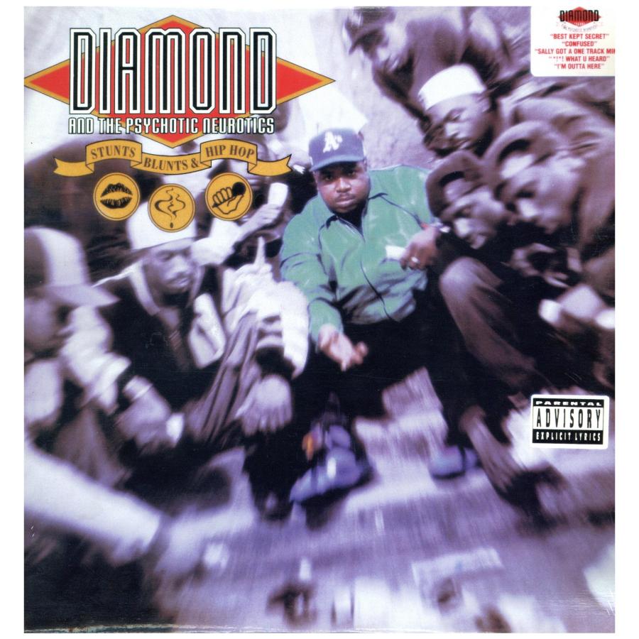 レコード】DIAMOND D - STUNTS BLUNTS & HIP HOP (RE) LP (2枚組) US 