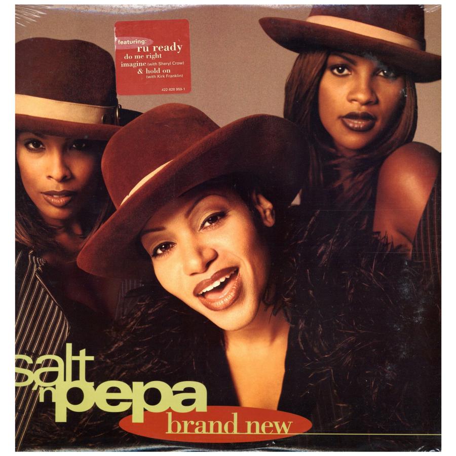 洋楽 Salt-N-Pepa Brand New 2LP 1997 レコード】SALT 'N' PEPA - BRAND NEW LP (2枚組) US 1997年リリース