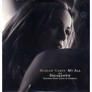 レコード】MARIAH CAREY - MY ALL / BREAKDOWN (REMIXES) 12