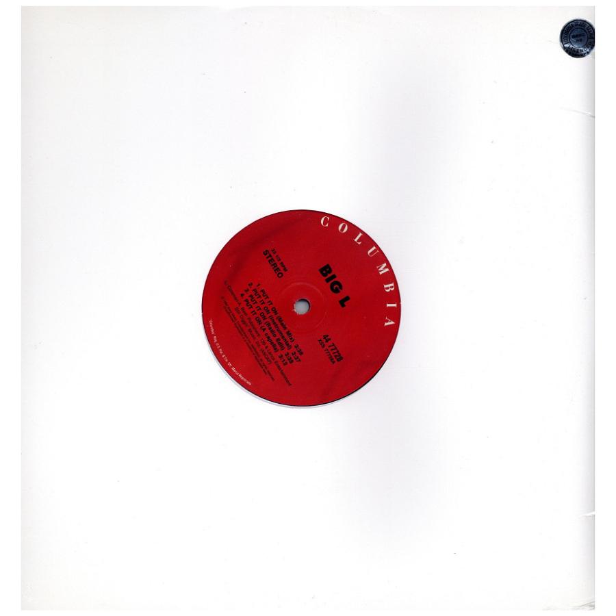 レコード】BIG L - PUT IT ON (RI) 12