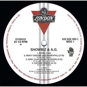 レコード】SHOWBIZ & AG - PARTY GROOVE / SOUL CLAP (WHITE) 12