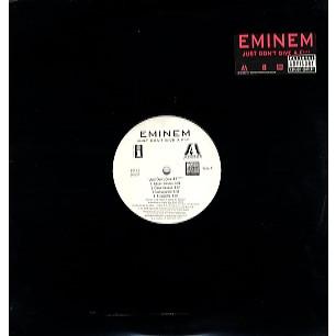Eminem　Just Don't Give A F***　シュリンク付　12 レコード】EMINEM - JUST DON'T GIVE A FUCK 12