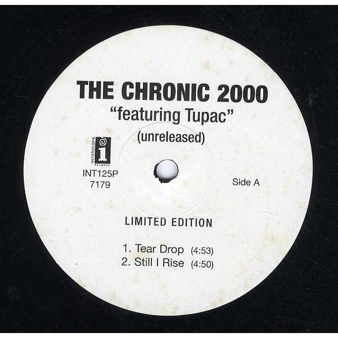 【レコード】THE OUTLAWZ feat 2PAC - Tear Drop / Secret Of Warz (The Chronic 2000-EP) 12" US 1999年リリース｜freaksrecords-2