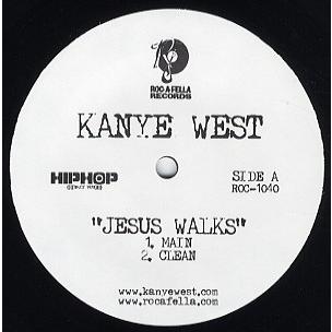 【中古】 Jesus Walks カニエ・ウェスト レコード】KANYE WEST - JESUS WALKS 12