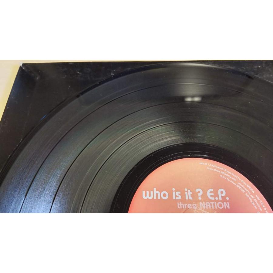 レコード】THREE NATION - WHO IS IT? E.P. ( inc 