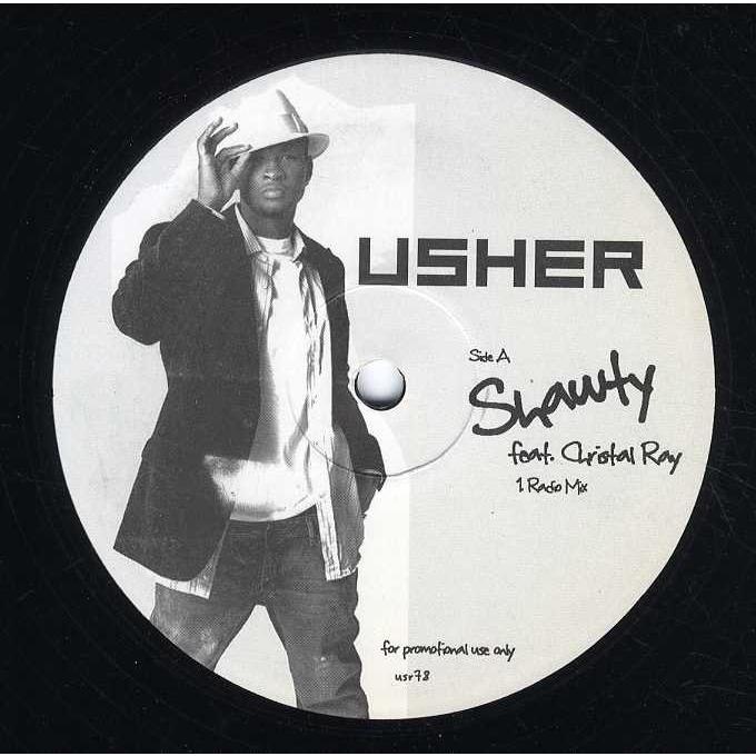 レコード】USHER feat Christal Ray - Shawty / Rumors(Produced