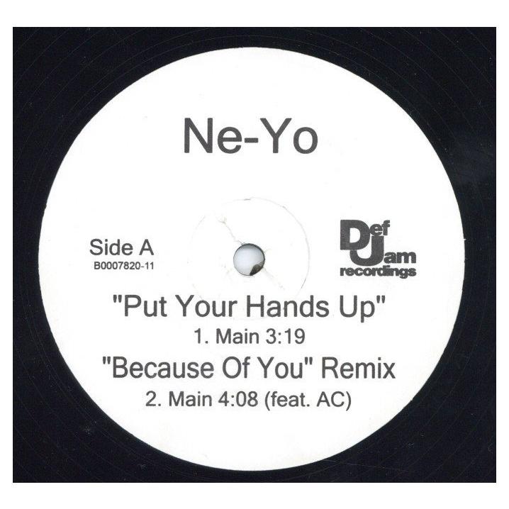 【レコード】NE-YO feat AC, Trinity Stone - Put Your Hands Up / Because Of You-Rmx / Real Love / Don't Worry Me Now EP US 2007年リリース｜freaksrecords-2