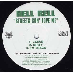 洋楽 REDD - I AIN'T PLAYIN レコード】HELL RELL - Streets Gon' Love Me / I Ain't Playin