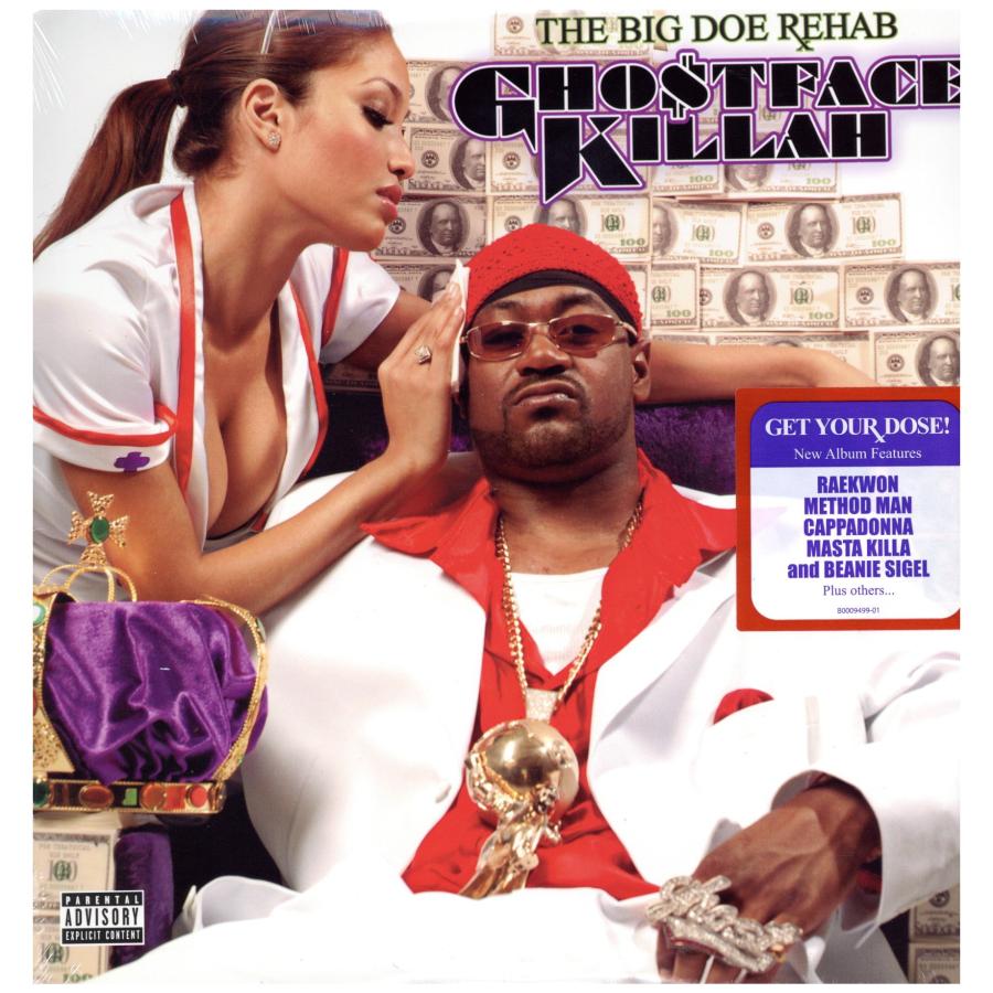 洋楽 GHOSTFACE KILLAH /BIG DOE REHAB 2LP レコード】GHOSTFACE KILLAH - THE BIG DOE REHAB LP (2枚組) US 2007