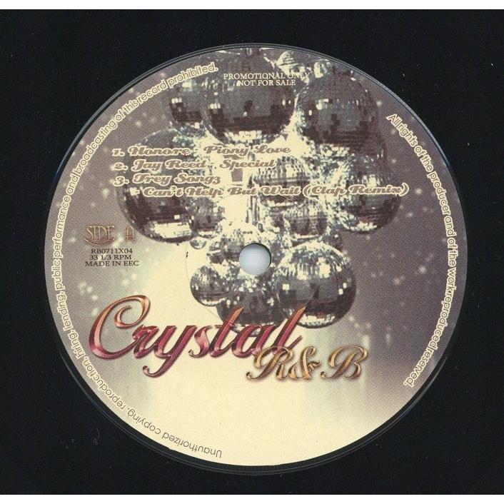 【レコード】HONORE / TREY SONGZ - Piony Love / Can't Help But Wait-Clap Remix (Crystal R&B) EP JAPAN 2007年リリース｜freaksrecords-2