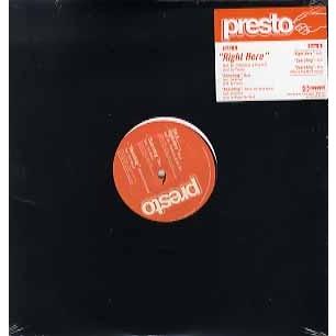 レコード】PRESTO feat Mr. J Medeiros & Kim Hill - RIGHT HERE