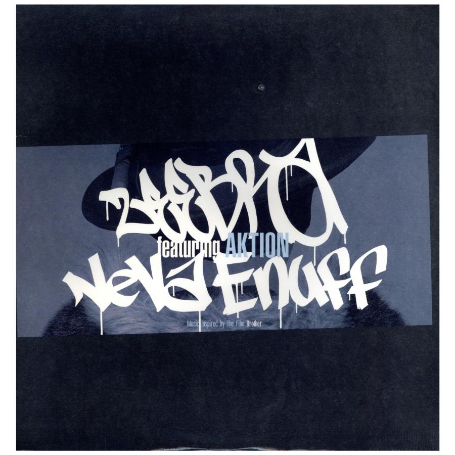 レコード】ZEEBRA feat AKTION, OJ & ST - NEVA ENUFF / 罠 12