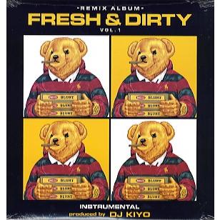 レコード】DJ KIYO - FRESH & DIRTY VOL.1 INSTRUMENTAL LP JAPAN 2011 