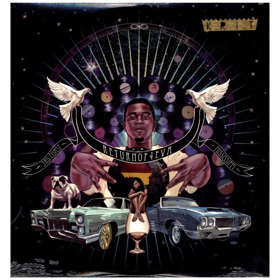 「BIG K.R.I.T. - Return Of 4Eva」新品未開封 レコード】BIG K.R.I.T. - RETURN OF 4EVA LP (2枚組) US 2012年