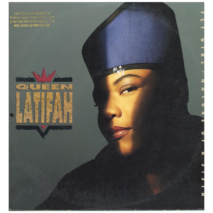 レコード】QUEEN LATIFAH - FLY GIRL / NATURE OF A SISTA with Jacket 