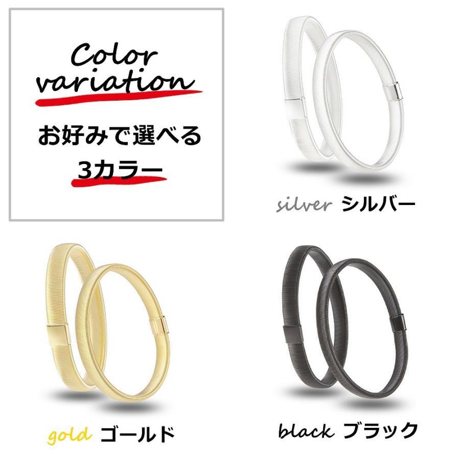 アームバンド メンズ レディース 袖留め ワイシャツずれ防止 腕 ベルト バネ スプリング |  | 06