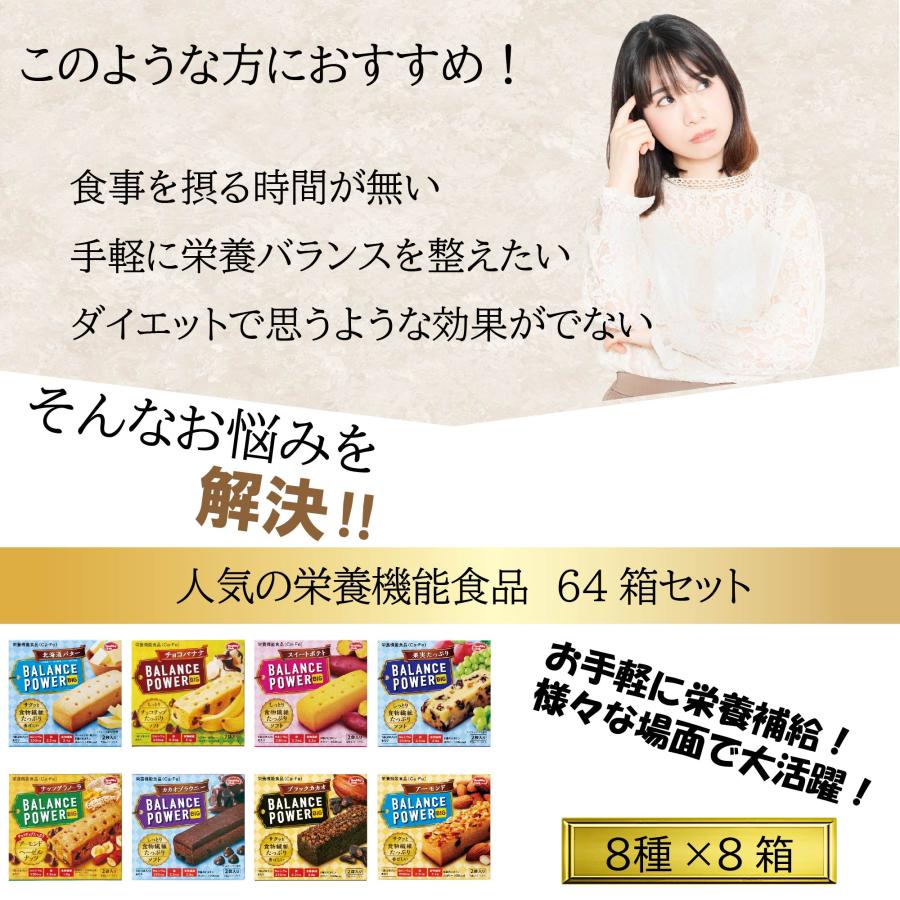 バランスパワー ビッグ 64箱(256本) 栄養補助食品 バー ハマダ